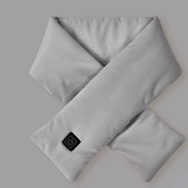 USB Women Men Heating Scarf Temperature Scarf 3 Gears Control Neck Warmer Adjustable USB Charging Heat for Cycling Camping 2025