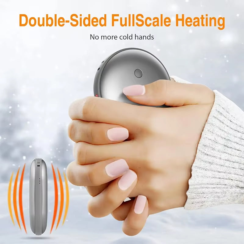 Xiaomi Portable Lightweight Hand Warmer 2-In-1 Power Bank Double Sided Heating USB Charging Winter Gift Hand Warmer