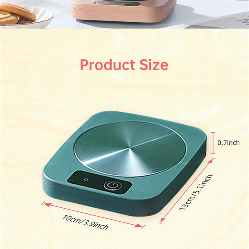 Electric Tea Water Heating Pad Constant Temperature Coffee Mug Heating Coaster Lightweight Water Pad Heater Safe for Home Office