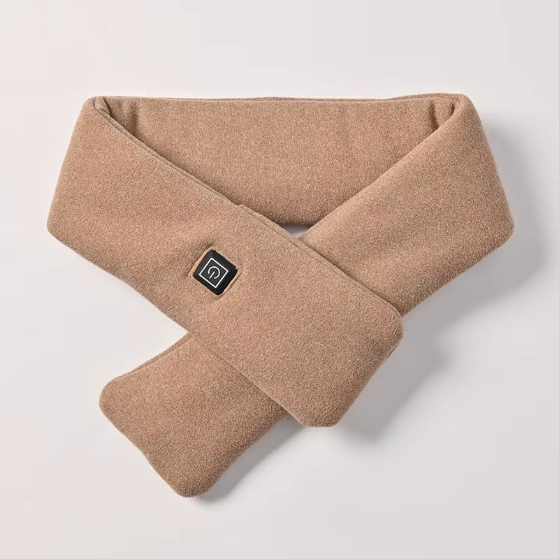 USB Women Men Heating Scarf Temperature Scarf 3 Gears Control Neck Warmer Adjustable USB Charging Heat for Cycling Camping 2025