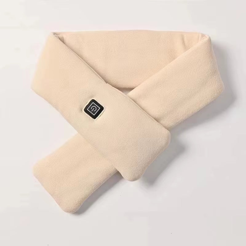 USB Women Men Heating Scarf Temperature Scarf 3 Gears Control Neck Warmer Adjustable USB Charging Heat for Cycling Camping 2025