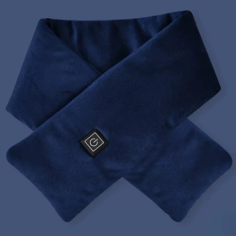 USB Women Men Heating Scarf Temperature Scarf 3 Gears Control Neck Warmer Adjustable USB Charging Heat for Cycling Camping 2025